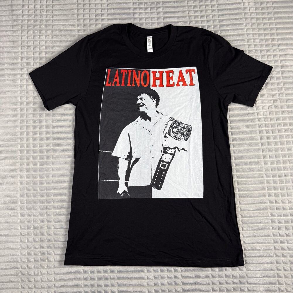 Eddie Guerrero WWE Latino Heat Shirt Men's Medium Bella+Canvas Tag Wrestling